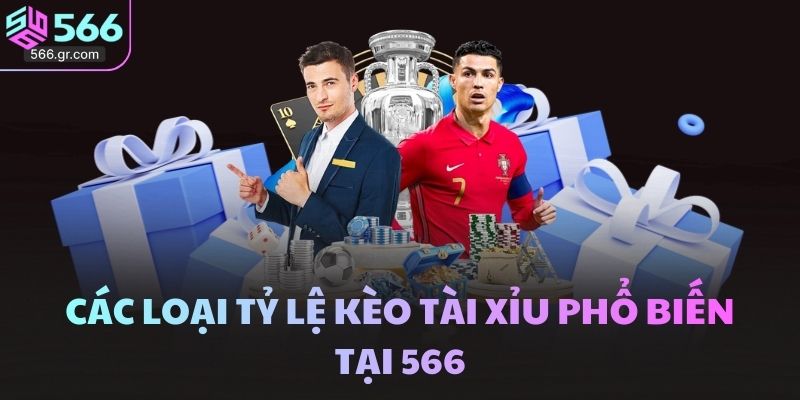 Kèo Tài Xỉu - Cẩm nang thắng lớn tại 566 và rinh tiền tỷ 3 Các loại tỷ lệ kèo Tài Xỉu phổ biến tại 566