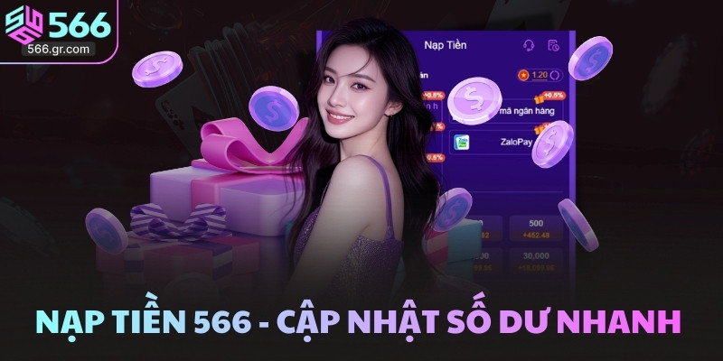 566 37 Nạp tiền 566 - Cập nhật số dư nhanh