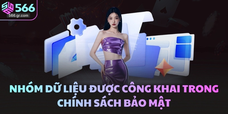 Nhóm dữ liệu được công khai trong chính sách bảo mật